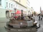 Фонтан с лягушками